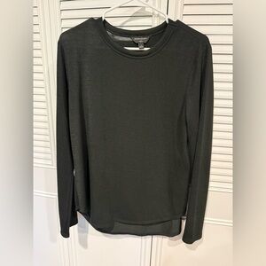 Banana Republic Factory Black Long Sleeve Shirt